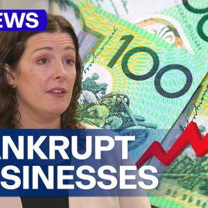 Small Australian businesses going bankrupt at fast rates | 9 News Australia