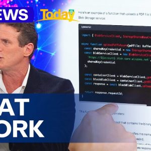 Data reveals over 80 per cent of Australian use AI at work | 9 News Australia