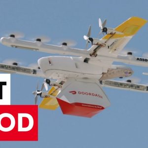 Fast food by drone - Melbourne's new flying delivery service | 7NEWS