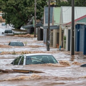 Flash Flooding Sweeps Northern Brisbane