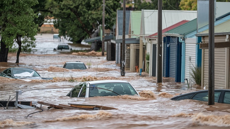 Flash Flooding Sweeps Northern Brisbane